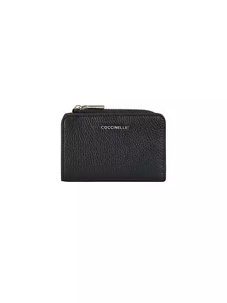 COCCINELLE | Portefeuille METALLIC SOFT | schwarz